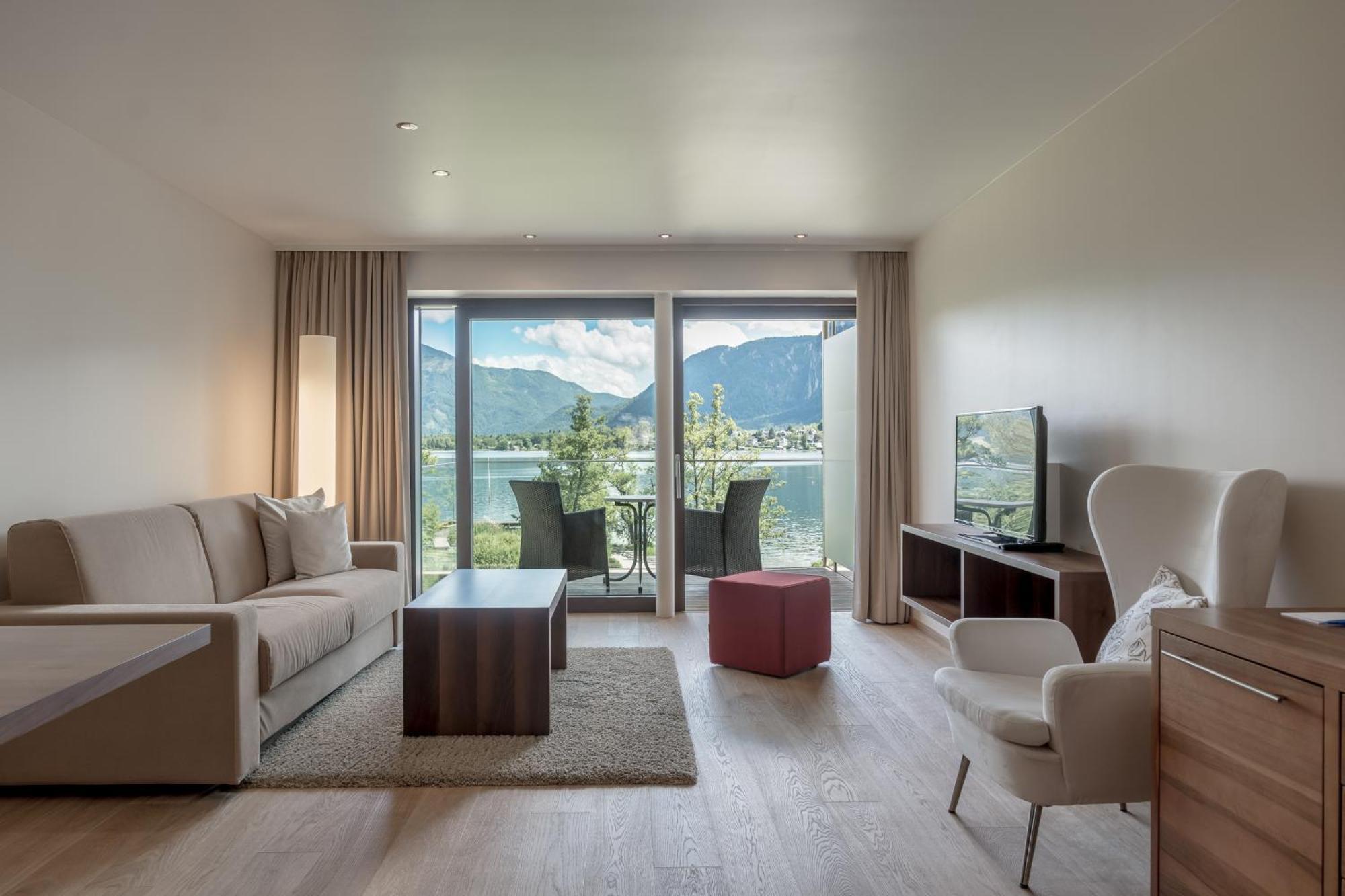 Seehotel Restaurant Lackner Mondsee Exterior foto